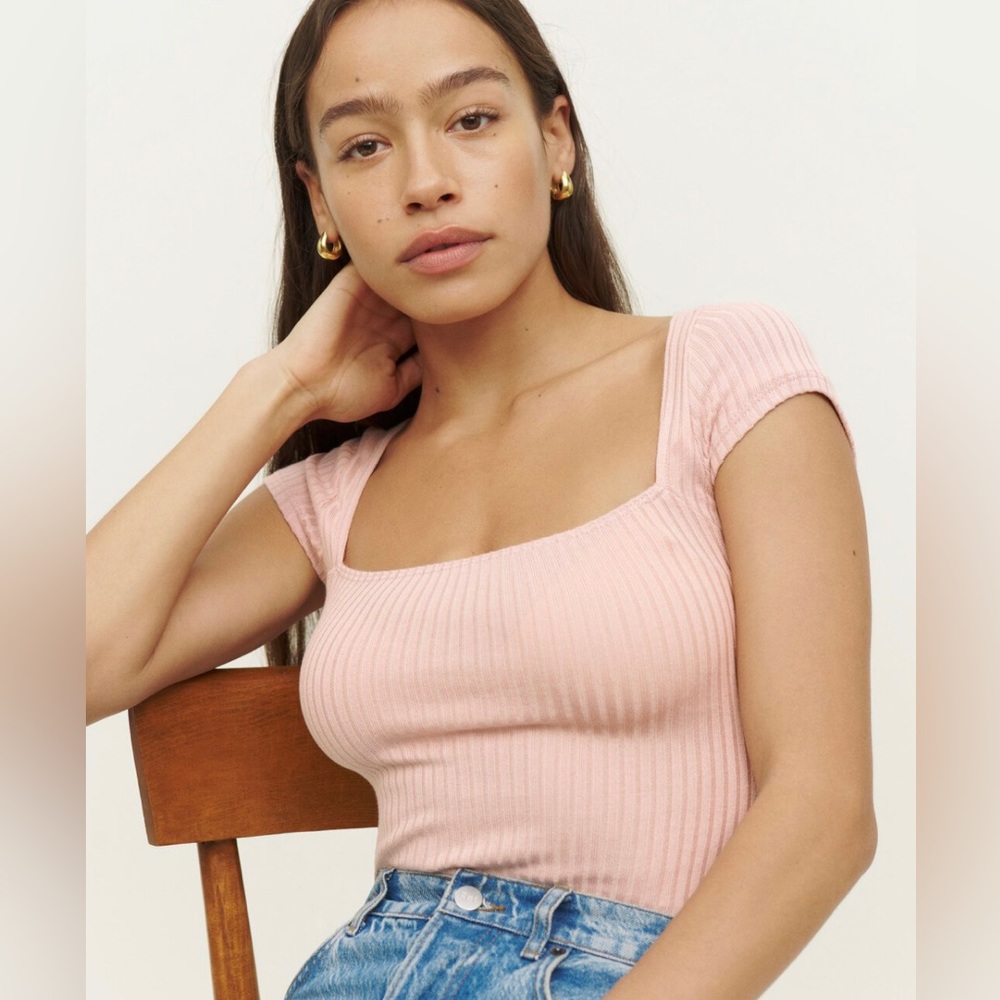 Reformation Bardot Top